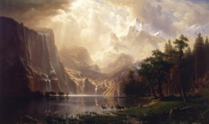 Albert Bierstadt Among the Sierra Nevada